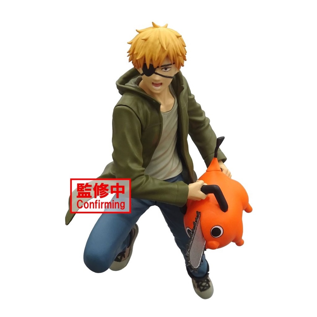 Chainsaw Man Vibration Stars Denji and Pochita by Banpresto