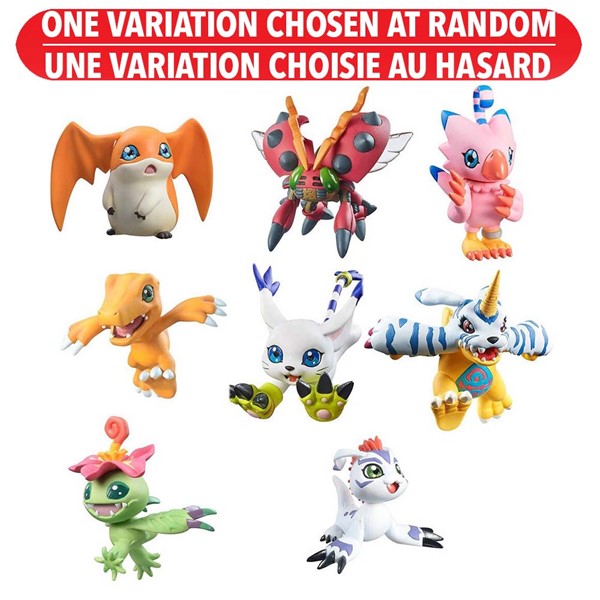 MegaHouse Digimon Adventure Digicolle Bling Bag 1.95-in Action Figure (Blind Pack)