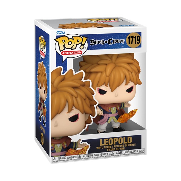 POP! Black Clover Leopold Vermillion