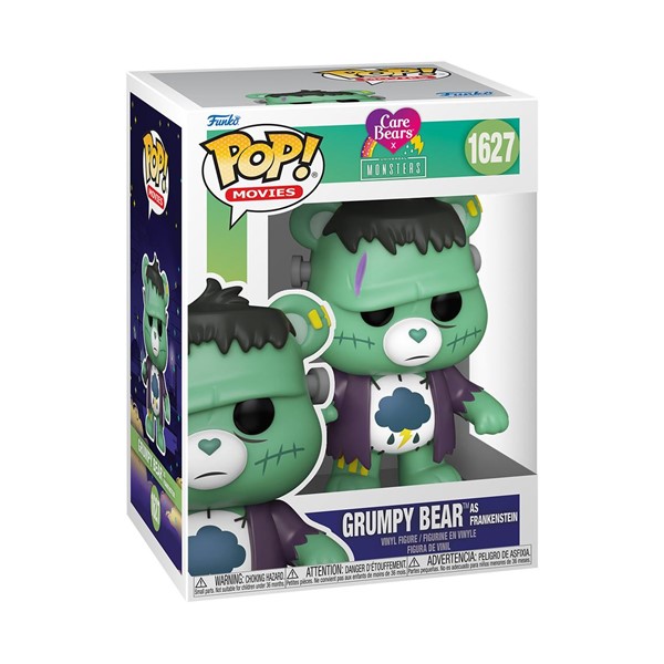 POP! Care Bears Grumpy Bear as Frankenstein