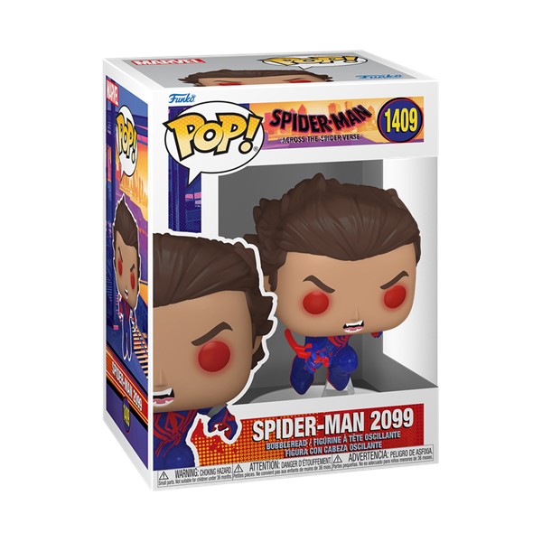 POP! Spider-Man Across the Spider-Verse Unmasked Spider-Man 2099