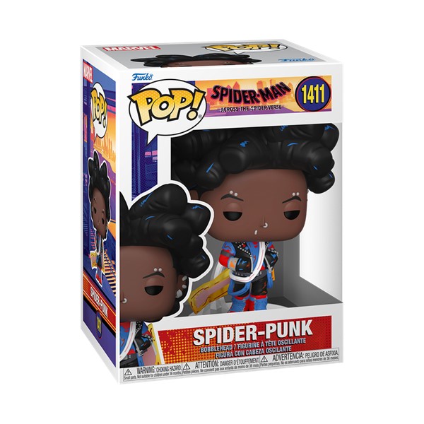 POP! Spider-Man Across the Spider-Verse Unmasked Spider-Punk