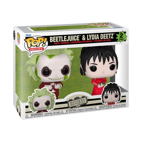 POP! Beetlejuice Beetlejuice & Lydia Deetz 2 Pack