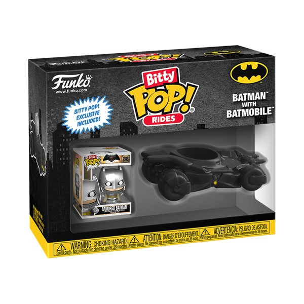 Bitty Pop! Rides Batman with Batmobile