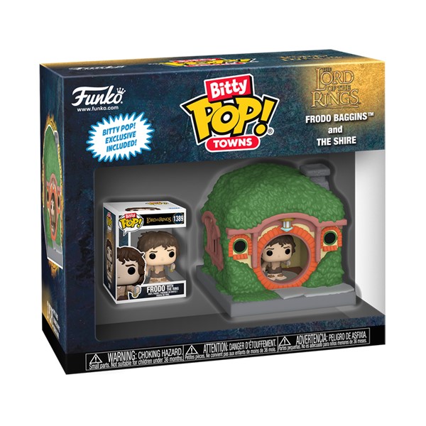 Bitty Pop! Towns Frodo Baggins and The Shire
