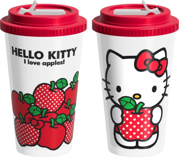 Hello Kitty : Gobelet Pommes d'Amour
