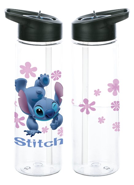 Stitch Floral Water Bottle