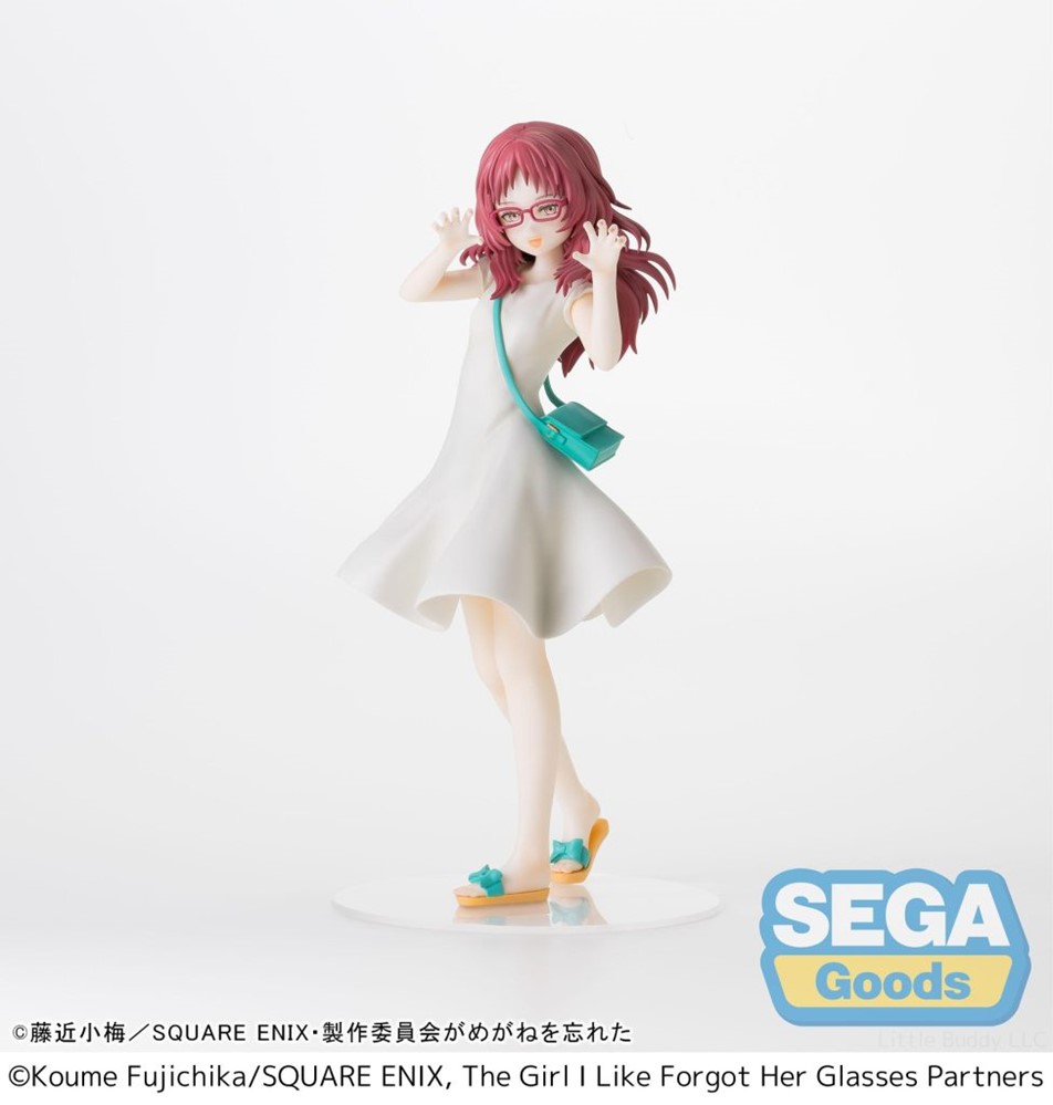 The Girl I Like Forgot Her Glasses Luminasta Figure Ai Mie Plain Clothes Version by Sega