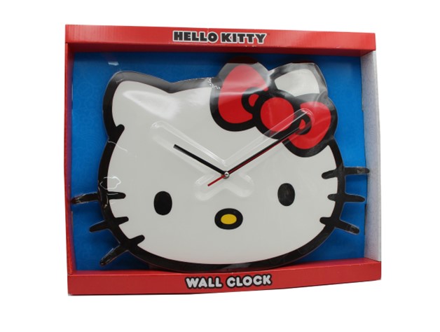 Hello Kitty Face 20"" Wall Clock