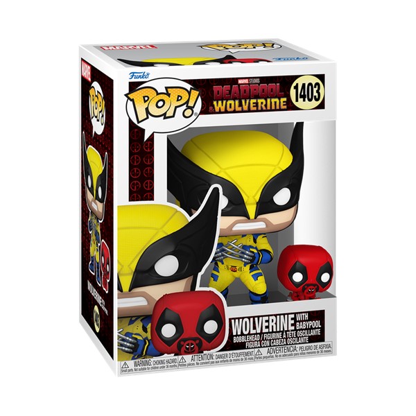 POP! Deadpool & Wolverine Wolverine with Baby Pool