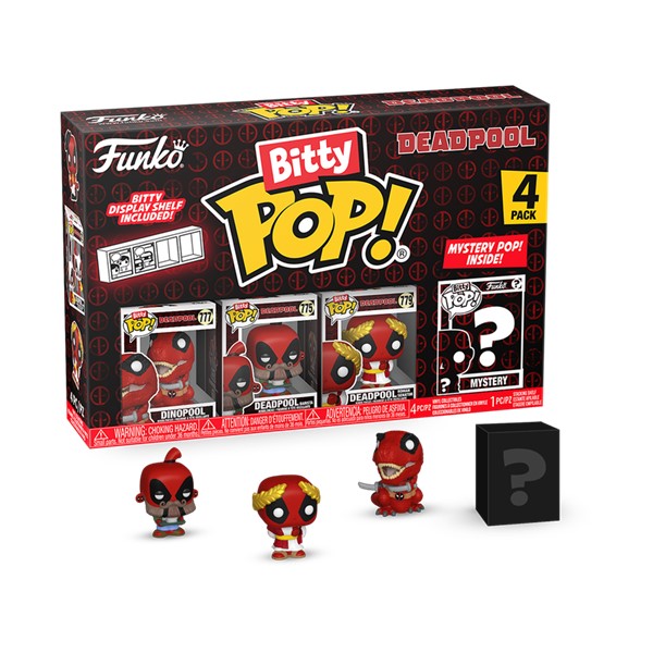 Bitty POP! Deadpool Series 3 4 Pack