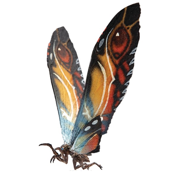 Godzilla: King of the Monsters Exquisite Basic Mothra Previews Exclusive Action Figure