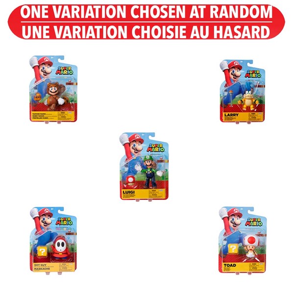 Super Mario 4"" Figure - Assortment
