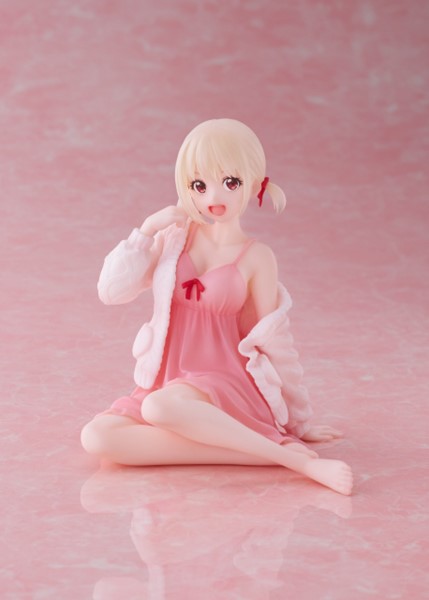 Lycoris Recoil Aqua Desktop Cute Taito Figure - Chisato Nishikigi (Roomwear Ver.)