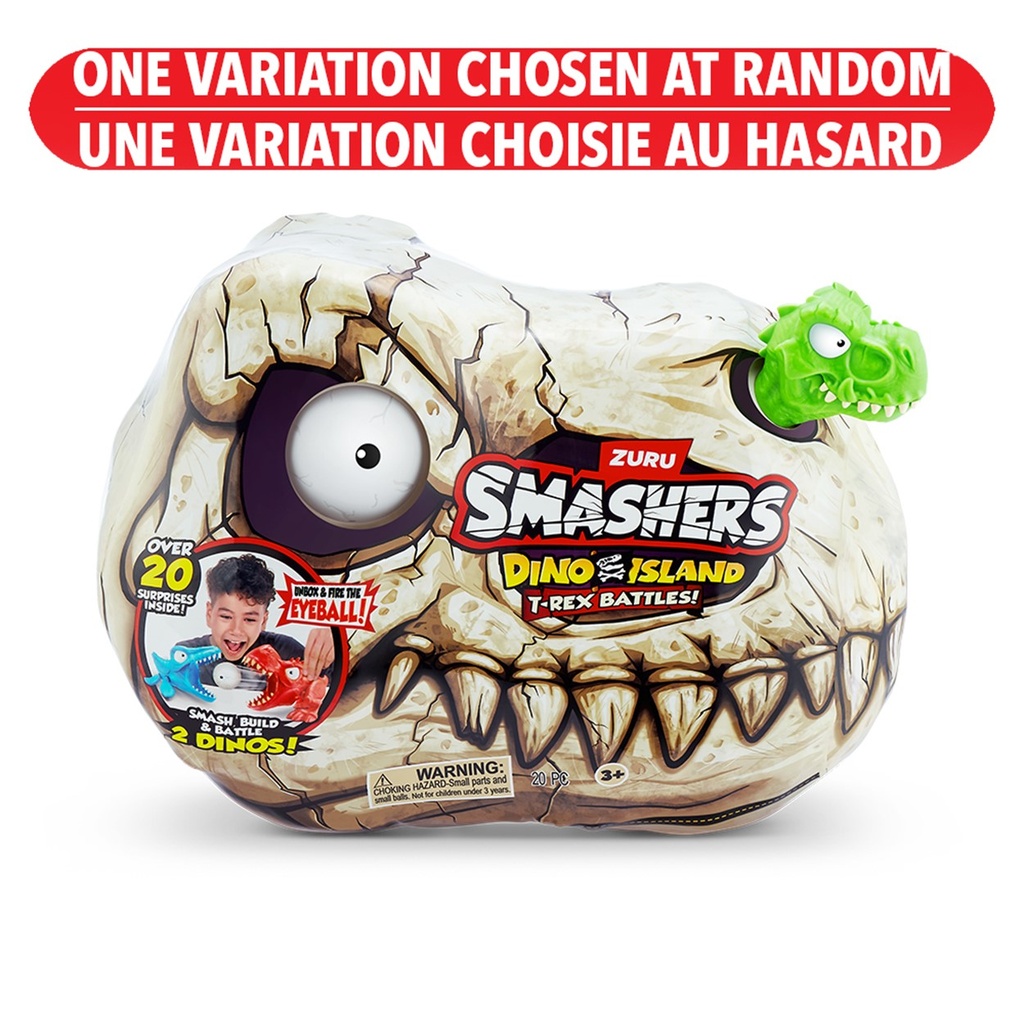 Smashers Dino Island T-Rex Battles - One Variation Chosen at Random