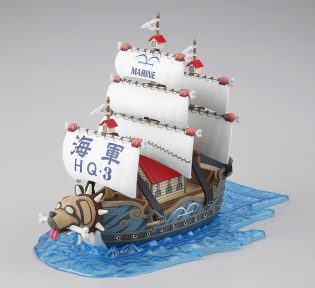 One Piece Bandai Grand Ship Collection #08 - Garp's Marine Ship