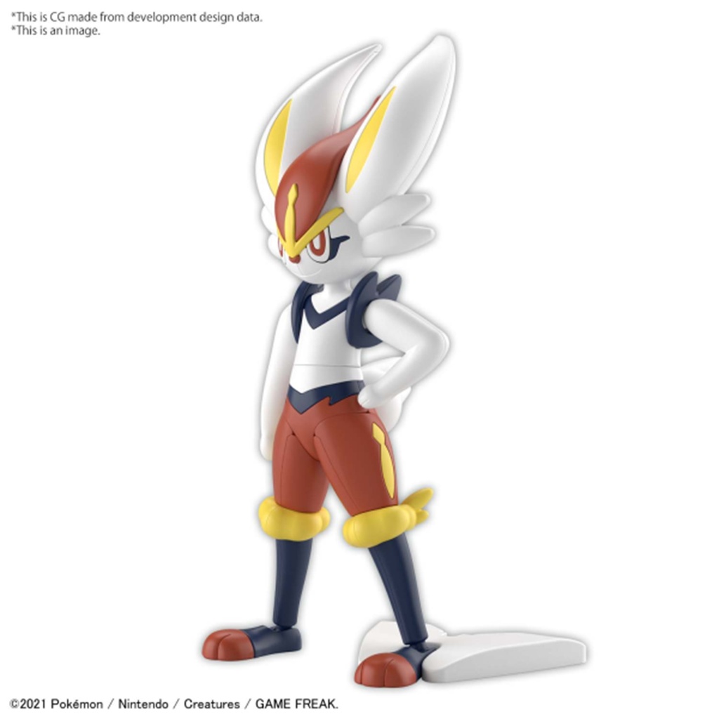 Pokemon Plastic Model Cinderace
