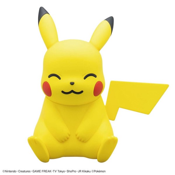 Bandai Pokemon Model Kit QUICK!! - Sitting Pose Pikachu