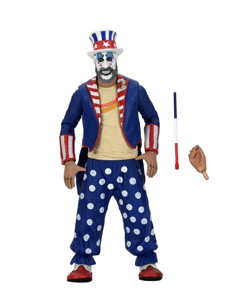 NECA House of 1000 Corpses 7? Scale Action Figure – Captain Spaulding (Tailcoat)