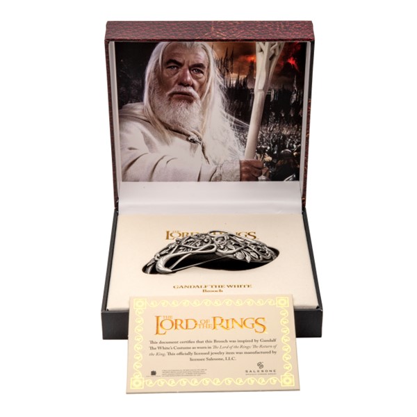 Lord of the Rings: Gandalf The White Brooch