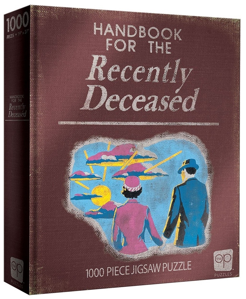 Beetlejuice ""Handbook for the Recently Deceased"" 1,000-Piece Puzzle