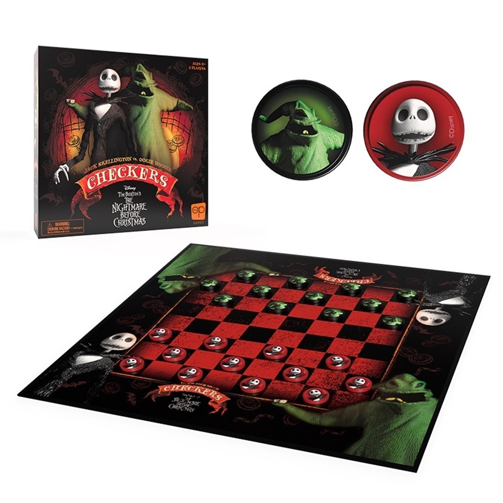 The Nightmare Before Christmas Checkers