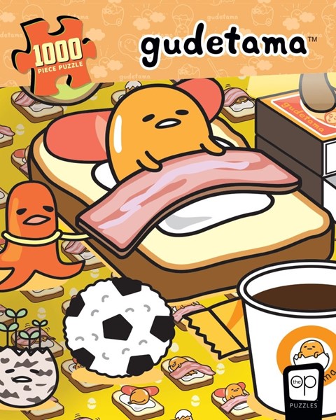 Gudetama Work From Bed 1,000 Piece Puzzle