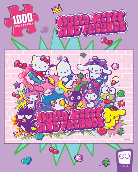 Hello Kitty & Friends 1000pc Puzzle