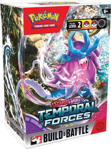 Pokémon Trading Card Game Scarlet & Violet Temporal Forces Build & Battle (francais)