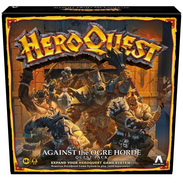 Avalon Hill Heroquest Against the Ogre Horde Quest Pack