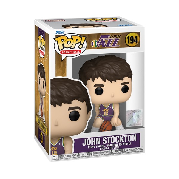 POP! NBA John Stockton in Purple Jersey