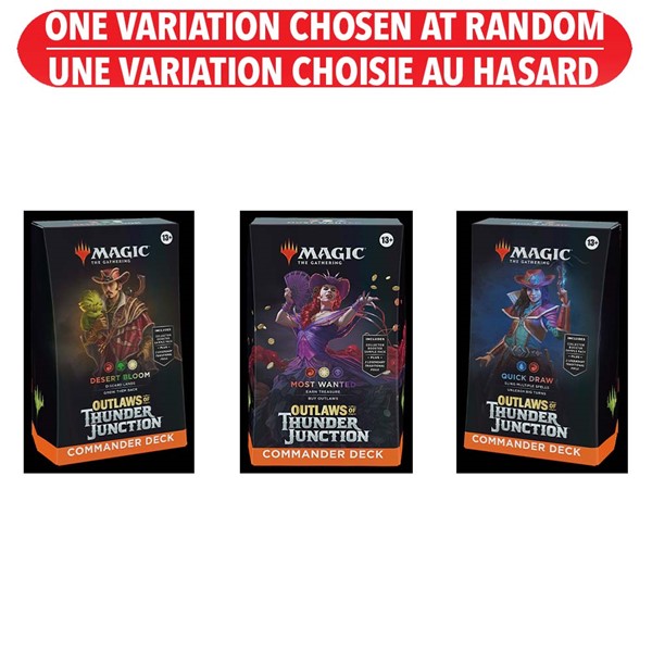 Magic the Gathering: Outlaws of Thunder Commander Deck