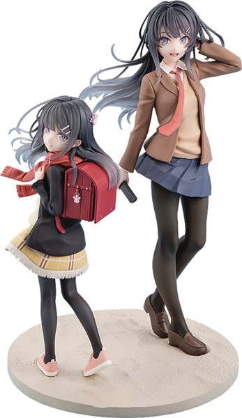 Rascal does not dream - Mai High School & Knapsack Kid Fig by Kadokawa