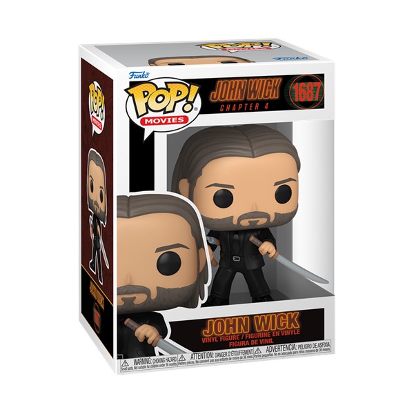 POP! John Wick with Sword & Nunchucks