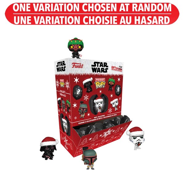 POP! Star Wars Holiday Mystery Pocket Pop Assorted