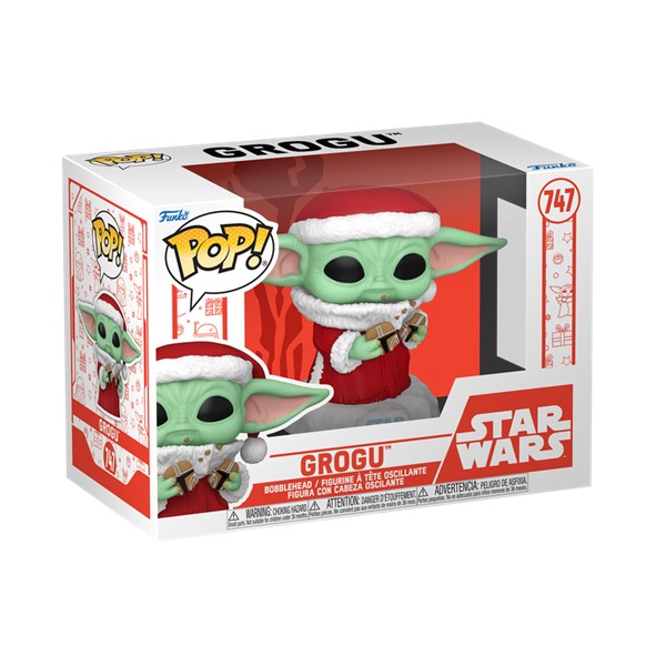 POP! Star Wars Grogu w Holiday Cookie