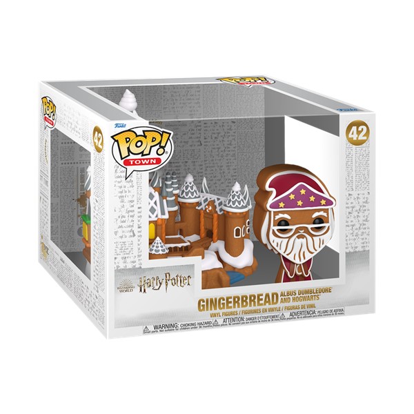 POP! Town Harry Potter Gingerbread Albus Dumbledore and Hogwarts