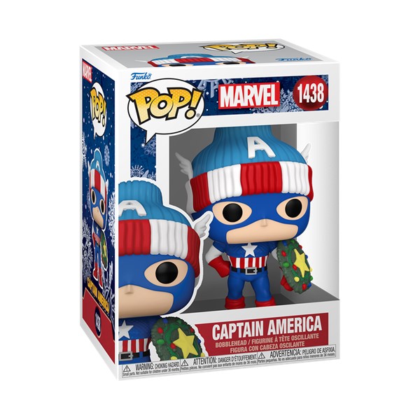 POP! Marvel Captain America with Wreath Shield