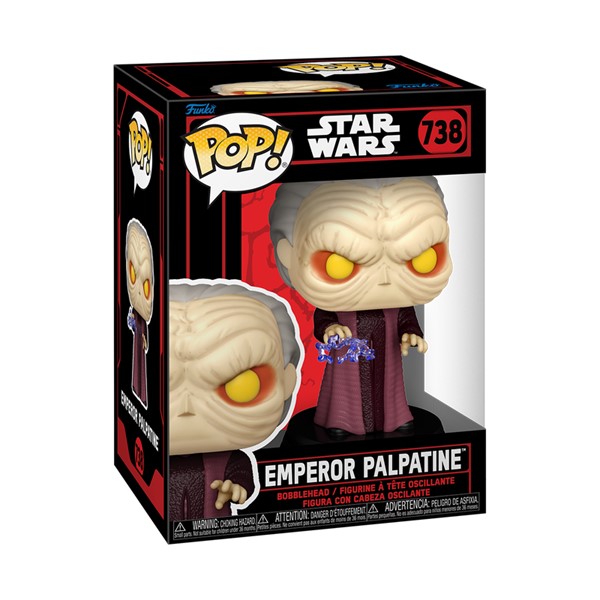 POP! Star Wars Emperor Palpatine Force Lightning
