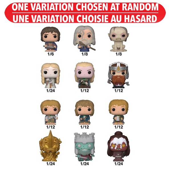 Funko Bitty POP! Singles: Lord of the Rings