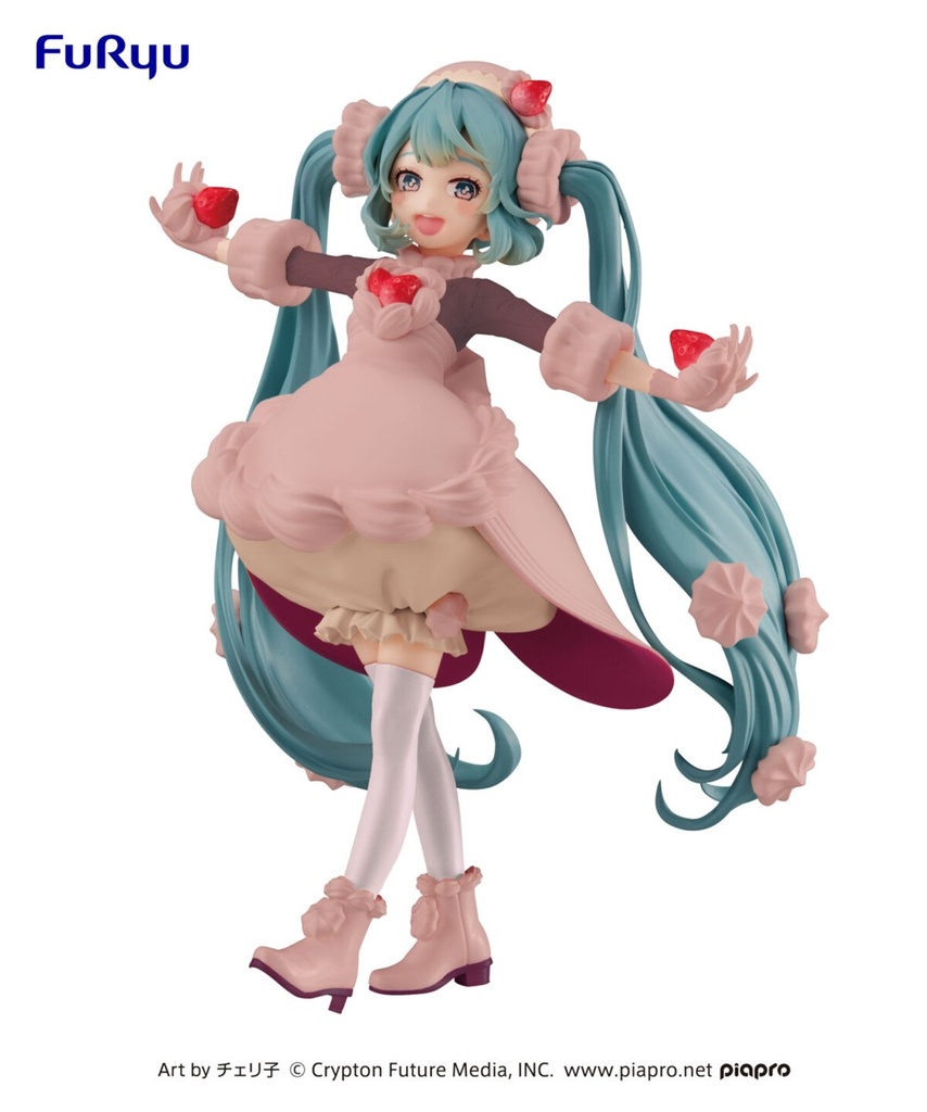 Figurine courte SweetSweets Hatsune Miku Fraise Chocolat
