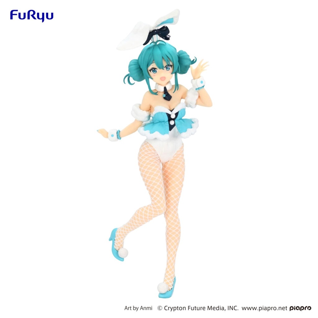 Hatsune Miku White Rabbit BiCute Bunnies Figure