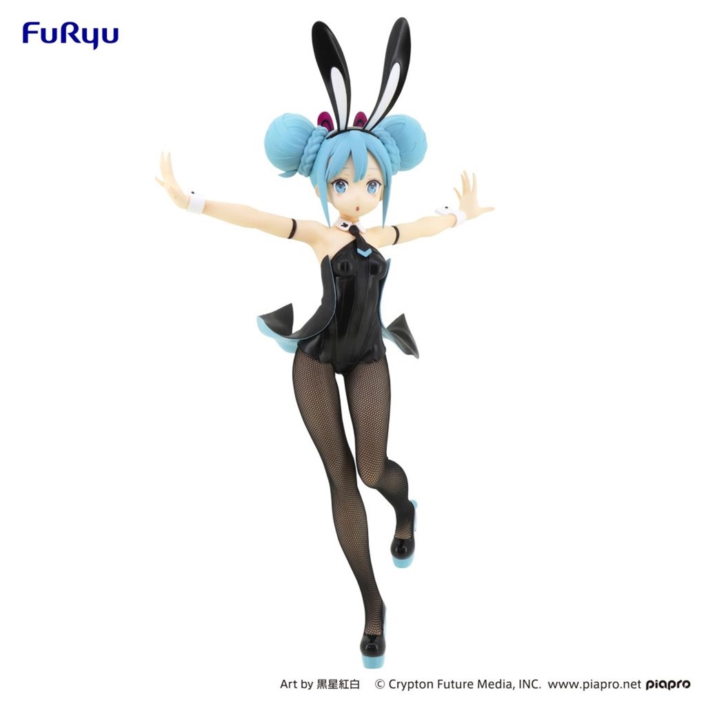Hatsune Miku Black BiCute Bunnies Figure
