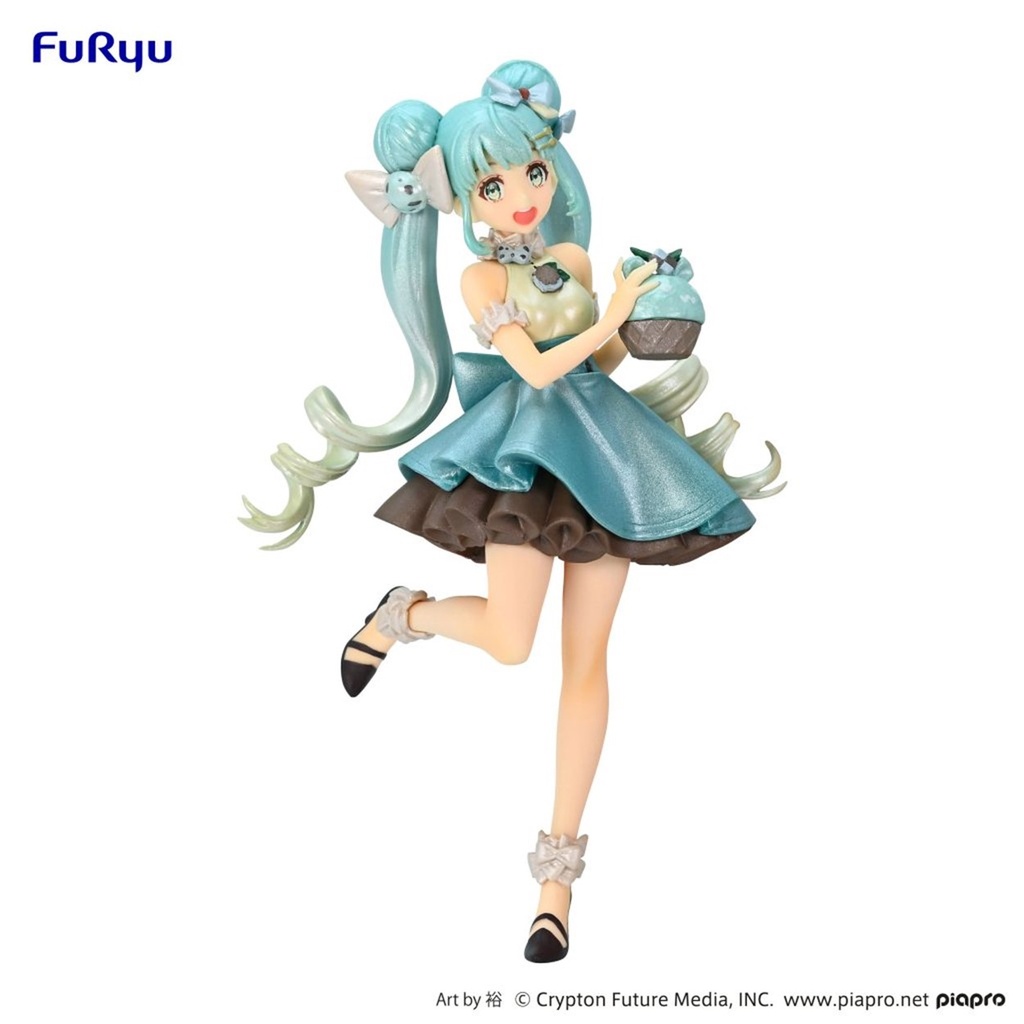 Hatsune Miku Chocolate Mint Pearl SweetSweets Figure by Furyu