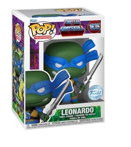 POP! TMNT X Motu Turtles of Greyskull Leonardo Eternia Armor