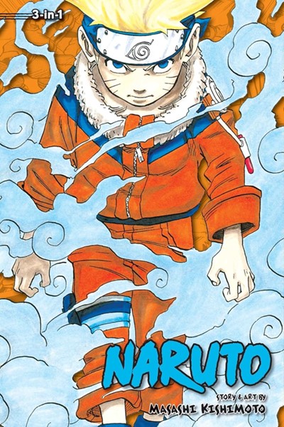 Naruto (3-in-1 Edition) -#1 (Includes vols. 1, 2 & 3)-Paperback manga