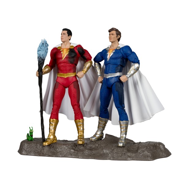DC Multiverse Shazam & Freddy Freeman Gold Label 2 Pack 7-Inch Action Figures