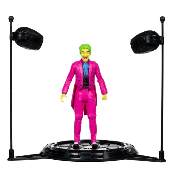 DC Retro the Joker (Batman: Classic Tv Series) Black Light Edition Gold Label 6in Action Figure