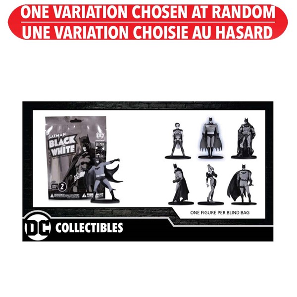 DC Multiverse - Batman - Black And White Series - Blind Bag Figure - Series 2