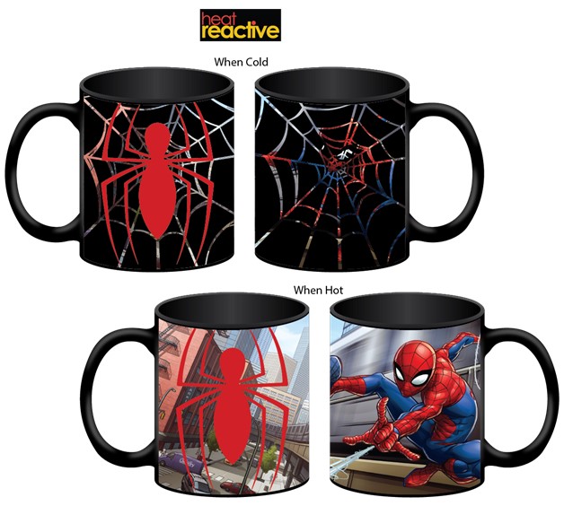 Tasse à changement de chaleur Spider-Man